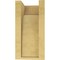 Ekena Millwork 5"W x 5"D x 10"H Wide Legacy Rough Cedar Woodgrain TimberThane Corbel, Primed Tan CORUR05X05X10LGYRCPR - alternate 2